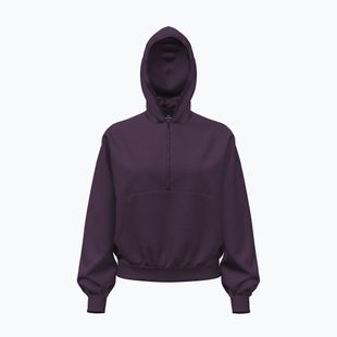 Damen-Trainingssweatshirt Under Armour Icon Fleece HZ Hoodie purple echo/purple echo
