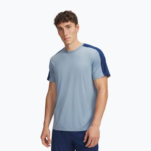 Herren-Laufshirt Under Armour Velociti Reflect blue wind/blackout navy/reflective