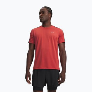 Herren-Laufshirt Under Armour Velociti Reflect heritage red/black/reflective