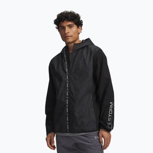 Laufjacke für Herren Under Armour Velociti Storm Jacket ultimate black/reflective