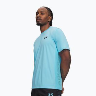 Trainings-T-Shirt Herren Under Armour Tech Utility SS fresco blue/black
