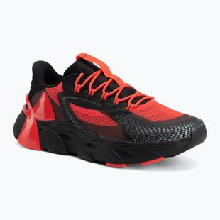 Trainingsschuhe Under Armour Halo Trainer Sport black/racer red/metallic gun metal