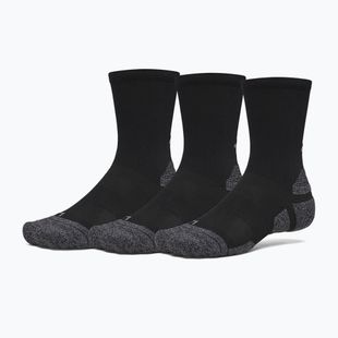 Socken Under Armour Perf Tech Pro 3 Pack Crew ultimate black/ultimate black/castlerock