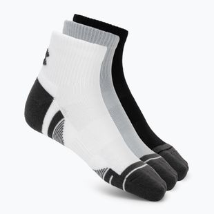Socken Under Armour Perf Tech Qtr 3 pack mod gray/white/jet gray