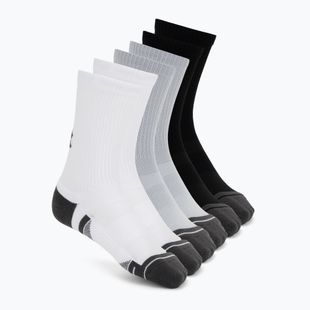 Socken Under Armour Perf Tech Crew 6 pack mod gray/mod gray/jet gray