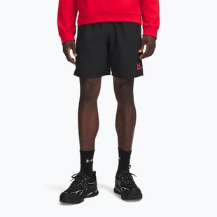 Herren-Trainingsshorts Under Armour Tech Sport black/racer red/racer red