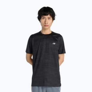 Herren-Laufshirt New Balance Sport Essentials Printed black