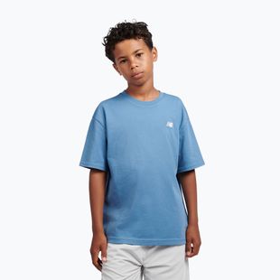 Kinder-Shirt New Balance Jersey Small Logo Tee shoreline blue