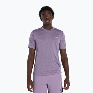 Shirt Herren New Balance Schuhe Athletics Run candied violet heather