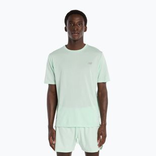 Herren T-Shirt New Balance Athletics Run cosmic jade heather