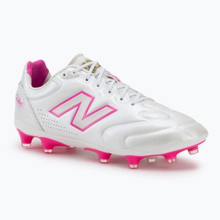 Fußballschuhe New Balance Schuhe Elite V3 FG sea salt/pink heat