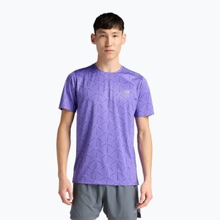 Herren T-Shirt New Balance Essentials Printed T electric purple