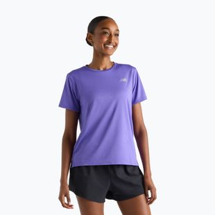Laufshirt Damen New Balance Schuhe Essentials electric purple