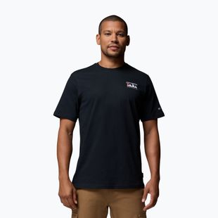 Trekking Shirt Herren Columbia Explorers Canyon Back black/peaks and waves