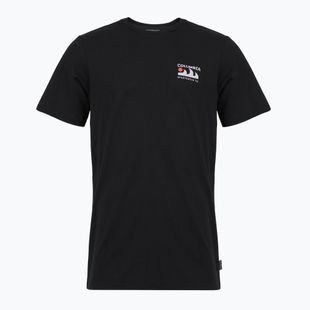 Trekking Shirt Herren Columbia Explorers Canyon Back black/peaks and waves