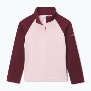 Kinder-Fleecejacke Columbia Glacial Fleece satin pink/rich wine
