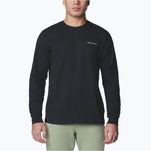 Herren-Sweatshirt Columbia Explorers Canyon black/branded blanket