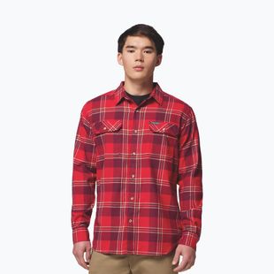Hemd Herren Columbia Flare Gun Stretch Flannel mtn red trails edge plaid