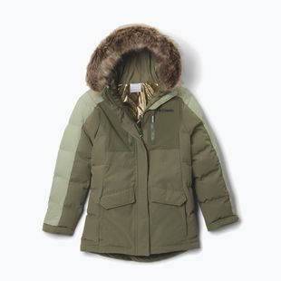 Gefütterte Jacke Kinder Columbia Girl's Marquam Peak Fusion II stone green/safari