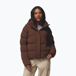Damen-Daunenjacke Columbia Amaze Puff Hooded tobacco