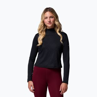 Damen-Trekking-Longsleeve Columbia Granite Point Turtleneck black