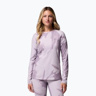 Damen-Thermoaktivshirt Columbia Omni-Heat Infinity Knit shale purple snowflight tonal