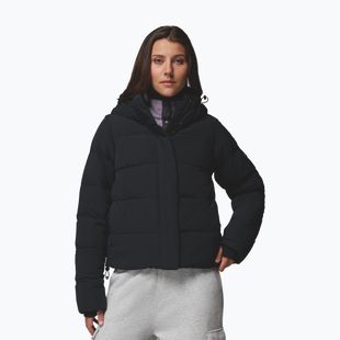 Damen-Daunenjacke Columbia Amaze Puff Hooded black