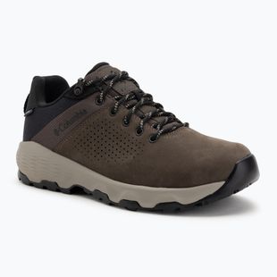 Herren-Trekkingschuhe Columbia Newton Nimble Leather tundra/black