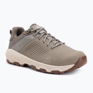 Damen-Trekkingschuhe Columbia Newton Nimble Leather kettle/cloud grey