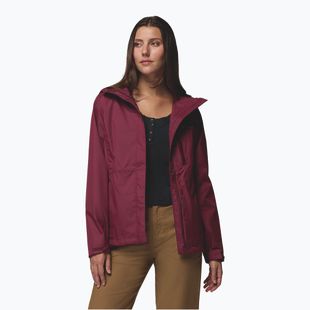 Regenjacke Damen Columbia Pouring Adventure III rich wine