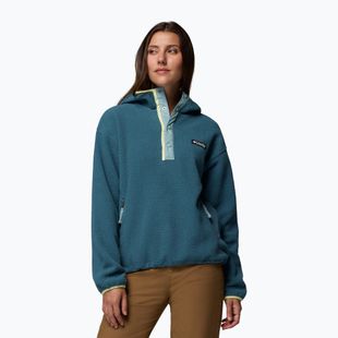 Damen-Fleecejacke Columbia Helvetia II Hoodie everblue