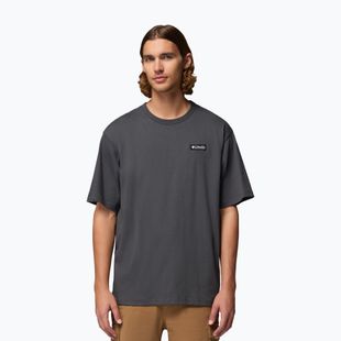 Herren T-Shirt Columbia CSC Heavyweight Iconic Tee shark/repeated peaks