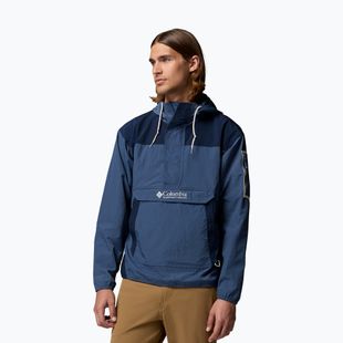 Herren-Windjacke Columbia Challenger Windbreaker Anorak dark mountain/collegiate navy