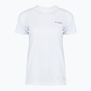 Damen T-Shirt Columbia Diamond Peak Pro white