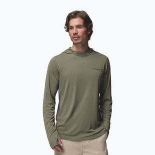 Herren Trekking-Sweatshirt Columbia Zero Rules Lite Hoodie stone green