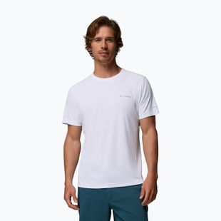 Herren T-Shirt Columbia Diamond Peak Pro white