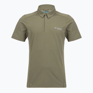 Herren T-Shirt Columbia Diamond Peak Pro Polo stone green