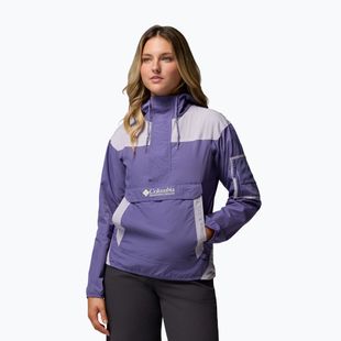 Damen-Windjacke Columbia Challenger II Windbreaker stormwatch/lavender pearl