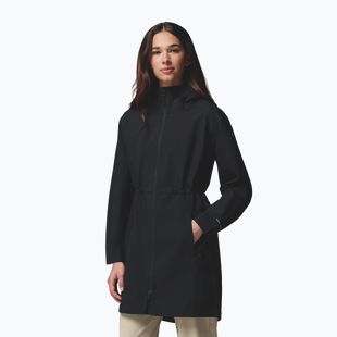 Damen-Regenmantel Columbia Weekend Adventure II Long Shell black