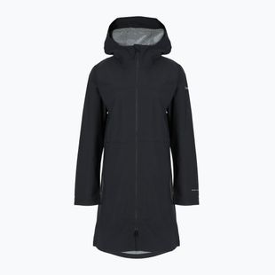 Damen-Regenmantel Columbia Weekend Adventure II Long Shell black