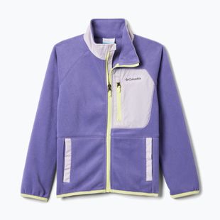 Kinder-Fleecejacke Columbia Fast Trek V Full Zip stormwatch/lavender pearl