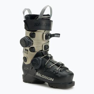 Skischuhe Damen Salomon S/PRO Supra Dual Boa 105 W GW black/light bronze metallic/black