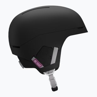 Skihelm Salomon Brigade Index black