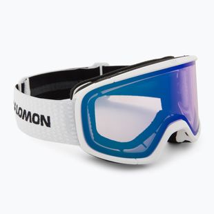 Skibrille Salomon Aksium 2.0 Photo white/Photo mi blue