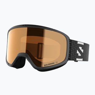 Skibrille Salomon Aksium 2.0 Acces black/flash toric orange