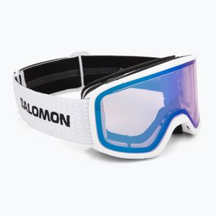 Skibrille Salomon Aksium 2.0 S Photo white/photo ml blue