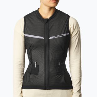 Damen-Skiweste Salomon Flexcell Pro black