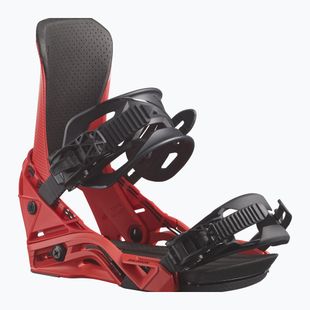 Herren-Snowboard-Bindungen Salomon District fiery red