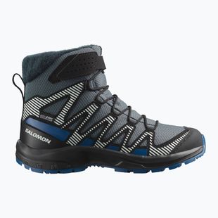 Kinder-Wanderschuhe Salomon XA Pro V8 Winter Waterproof turbulence / schwarz / dunkelblau