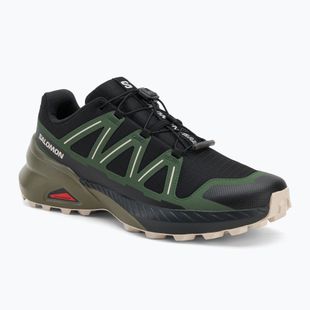 Herren-Laufschuhe Salomon Speedcross Peak schwarz/schwarzer Wald/regentag